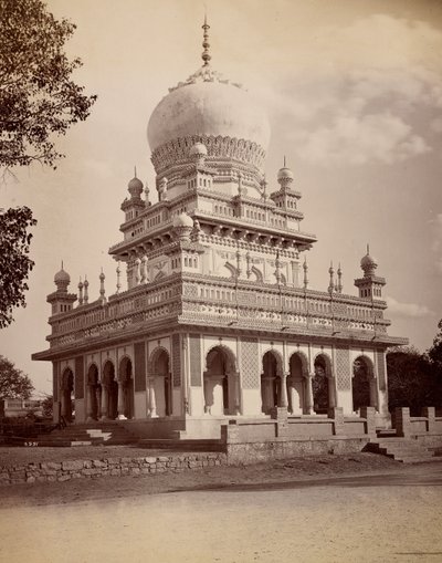 Grobowiec w Secunderabad autorstwa Lala Deen Dayal