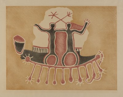 Petroglyph - Postacie ludzkie autorstwa Lala Eve Rivol