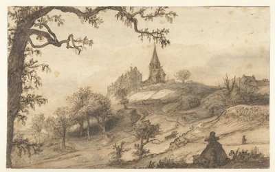 Widok Hoch-Elten autorstwa Lambert Doomer