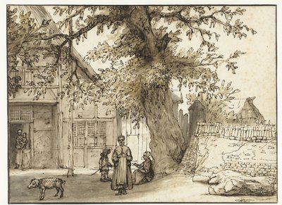 Herberg te Anrath autorstwa Lambert Doomer