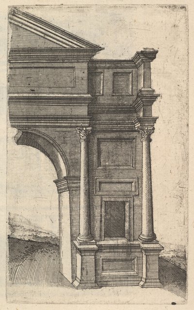 Połowa łuku [Porta Antonae] z serii 