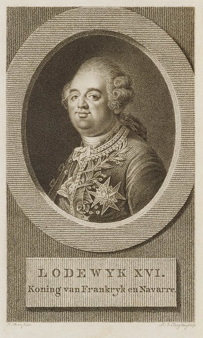 Lodewyk XVI autorstwa Lambertus Antonius Claessens