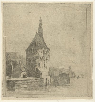 Wieża na wodzie autorstwa Lambertus  Hardenberg