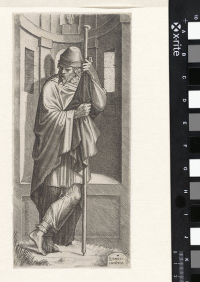 Apostoł Jakub Większy Chrystus, Dwunastu Apostołów i Paweł (tytuł serii) autorstwa Lambertus Suavius