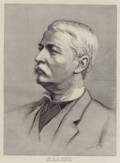 Pan H M Stanley autorstwa Lance Calkin