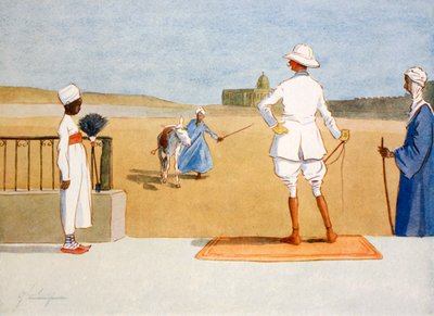 „Dandy Turysta”, 1908. autorstwa Lance Thackeray