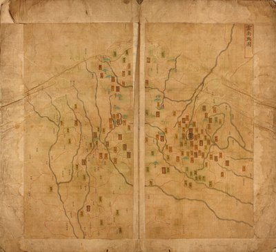 [mapa tamowania ryb]. autorstwa Langdon Warner
