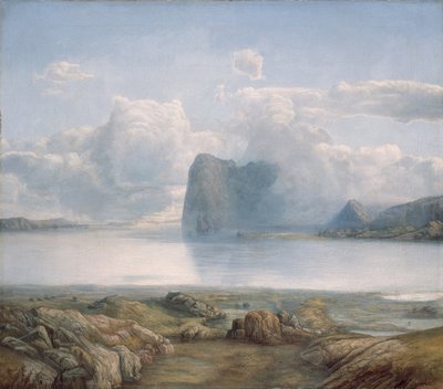 Wyspa Borgoy autorstwa Lars Hertervig