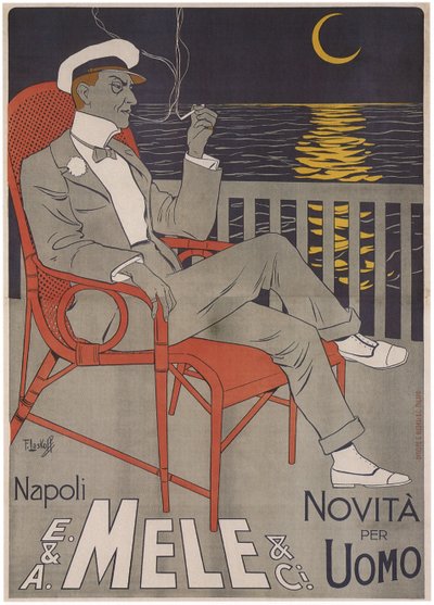 E. & A. Mele Ci., Neapol. Nowy człowiek, 1900 autorstwa Laskowski