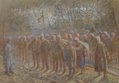 Jeńcy wojenni, 1914. autorstwa Laszlo Mednyanszky