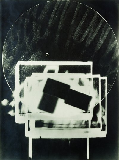 Fotogram 1, ok. 1923 (zdjęcie) autorstwa Laszlo Moholy Nagy