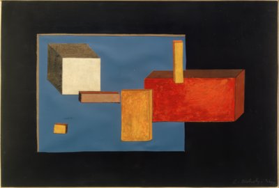 Elementy sceniczne autorstwa Laszlo Moholy-Nagy