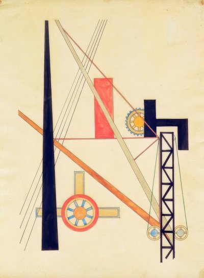 Podjazd autorstwa Laszlo Moholy-Nagy