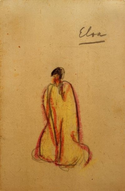 Elsa z Brabancji autorstwa Laszlo Moholy-Nagy