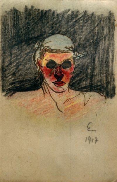 ja (jako ranny) autorstwa Laszlo Moholy Nagy