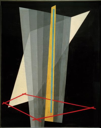 Kompozycja K XVII autorstwa Laszlo Moholy Nagy