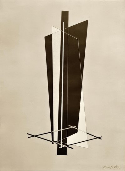 Konstrukcja. 6. Folder Kestnera autorstwa Laszlo Moholy Nagy