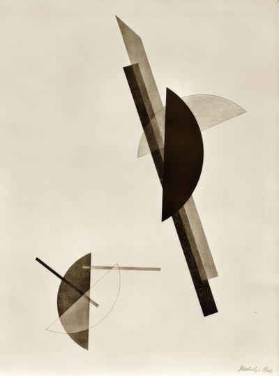 Konstrukcja. 6. Folder Kestnera autorstwa Laszlo Moholy Nagy