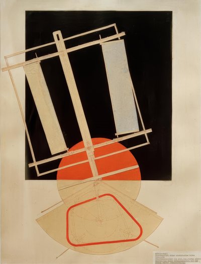 Lekka podpórka sceny elektrycznej autorstwa Laszlo Moholy-Nagy