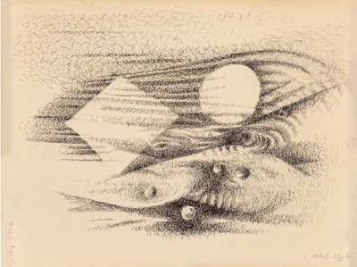 Fala rytmiczna, 1946. autorstwa Laszlo Moholy Nagy