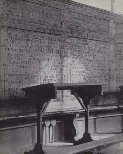 Szkoła średnia, Eton, The Gosling Panel (zdjęcie czarno-białe) autorstwa Laszlo Moholy Nagy