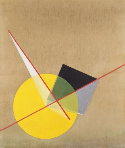 Żółte kółko autorstwa Laszlo Moholy Nagy