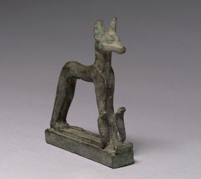 Szakal, 664-30 pne autorstwa Late Period Egyptian