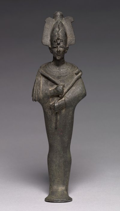 Statuetka Ozyrysa, 664-30 pne autorstwa Late Period Egyptian