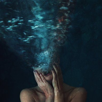 Głęboka niebieska melancholia autorstwa Laura Benvenuti