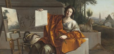 Alegoria geometrii, 1649 autorstwa Laurent La Hyre de