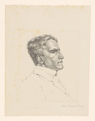 Portret nieznanego mężczyzny autorstwa Laurent Verwey van Udenhout (workshop of)