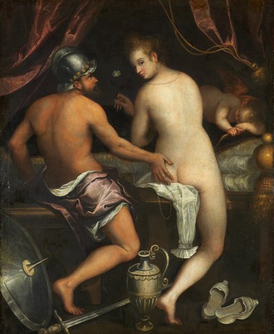 Mars i Wenus, ok. 1595. autorstwa Lavinia Fontana