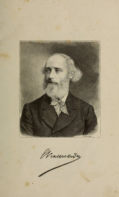 Portret Eugeniusza Viollet-le-Duca 1814-1879, 1879. autorstwa Lavr Lavrovich Belyankin