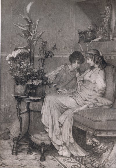 Poufnie, Bibbys Annual autorstwa Lawrence (after) Alma Tadema