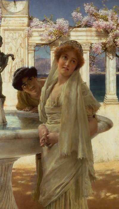 Ein Meinungsunterschied von Lawrence Alma Tadema