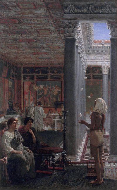 Żongler autorstwa Lawrence Alma-Tadema