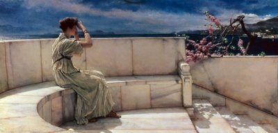 Oczekiwania autorstwa Lawrence Alma Tadema