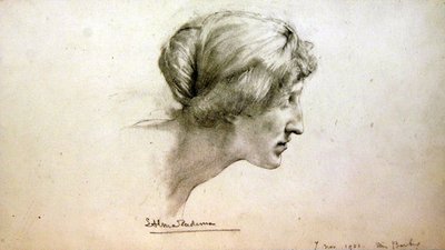 Studium portretowe panny Barber autorstwa Lawrence Alma Tadema