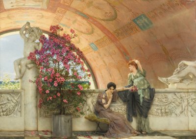 Nieprzytomni rywale autorstwa Lawrence Alma Tadema