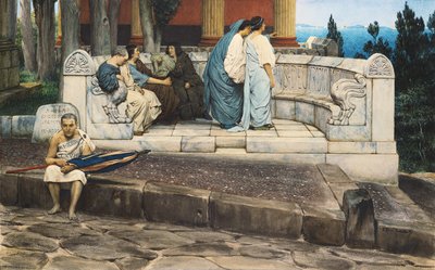 Jeśli Podium, 1871 autorstwa Lawrence Alma Tadema