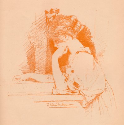 Szkic dziewczyny, c1885, 1896 autorstwa Lawrence Alma Tadema