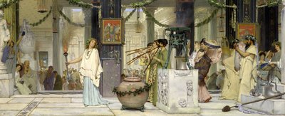 Festiwal w stylu vintage autorstwa Lawrence Alma Tadema