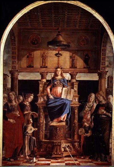 Ołtarz Santa Veneranda (panel) autorstwa Lazzaro Bastiani