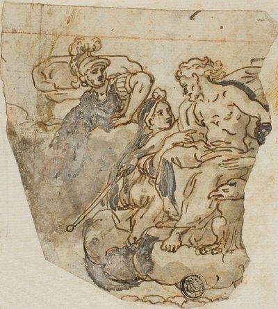 Zeus i Psyche autorstwa Lazzaro Tavarone