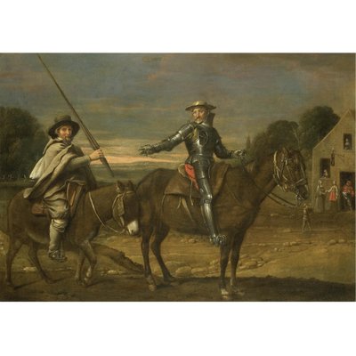 Mistrz Procesji - DON QUIXOTE I SANCHO PANZA autorstwa Le Nain Brothers