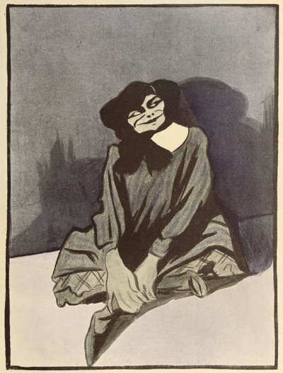 Karykatura Colette z „L