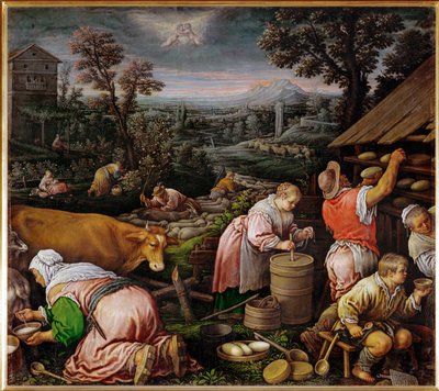 Maj (obraz na płótnie) autorstwa Leandro da Ponte Bassano