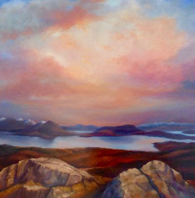 Jezioro Górskie, 2019 autorstwa Lee Campbell