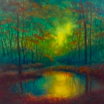 Jadeitowy basen, 2019 autorstwa Lee Campbell