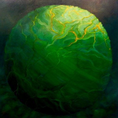 Jadeit i złoto, 2021 autorstwa Lee Campbell